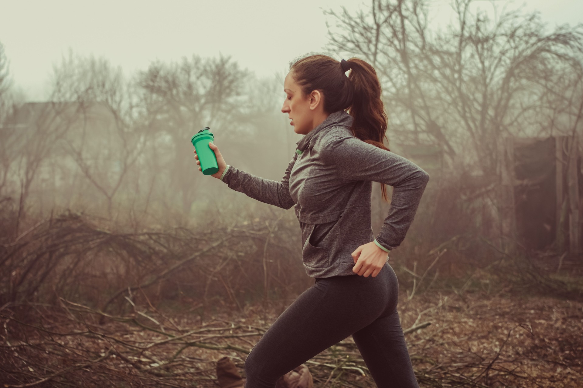 Woman running